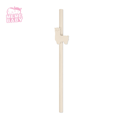 Collapsible 7.9 Inches Flexible Silicone Straws Baby Toddler Kid Use