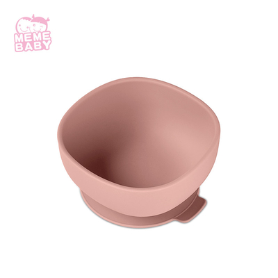 Silicone Suction Bowl Set Weaning Unbreakable Baby Kid Non Toxic Plate Bib Cup