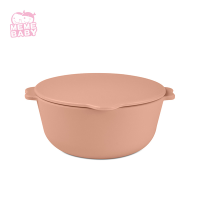 LFGB Standard Silicone Weaning Bowl Cute Shape Dishwasher Safe